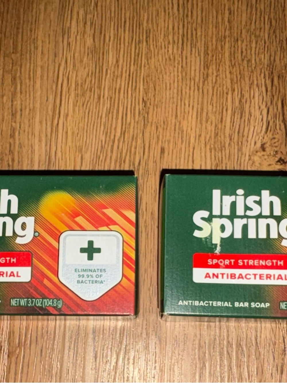 Irish Spring Sport Strength Antibacterial Bar Soap 2 PACH